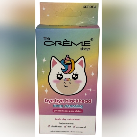 The Creme Shop Other - The Crème Shop Bye Bye Blackhead Deep Cleansing Pore STRIP - UNICORN